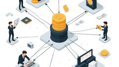 Diagram showing the technical architecture of a stablecoin system with smart contracts, collateral, oracles, and wallets